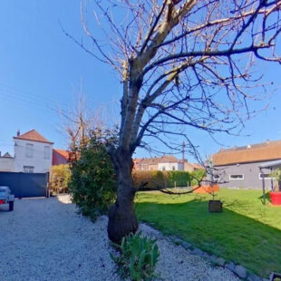 Maison semi-individuelle sans travaux 3 chambres + parking + jardin + garage