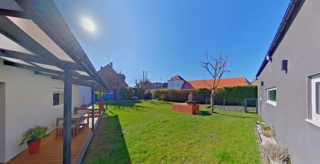 Maison semi-individuelle sans travaux 3 chambres + parking + jardin + garage