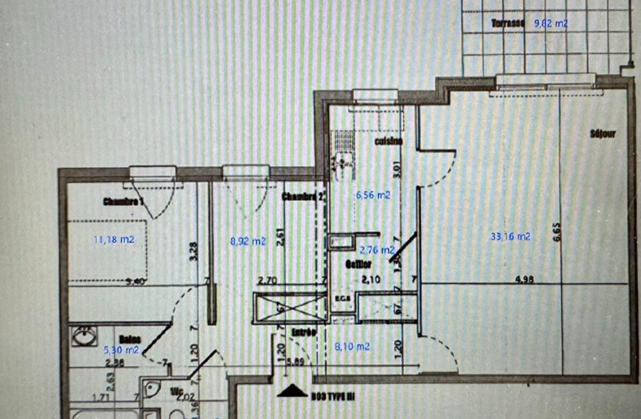 Appartement Wasquehal 3 pièce(s) 78 m2  Sous offre 