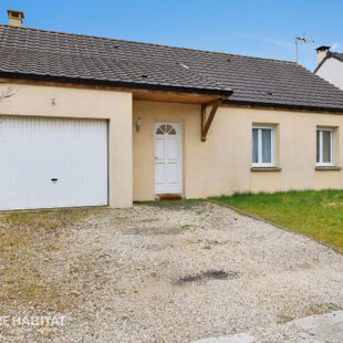 PLAIN PIED à Courcelles-Lès-Lens 3 chambres, Jardin, Garage, Parking