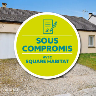 PLAIN PIED à Courcelles-Lès-Lens 3 chambres, Jardin, Garage, Parking  Sous compromis 