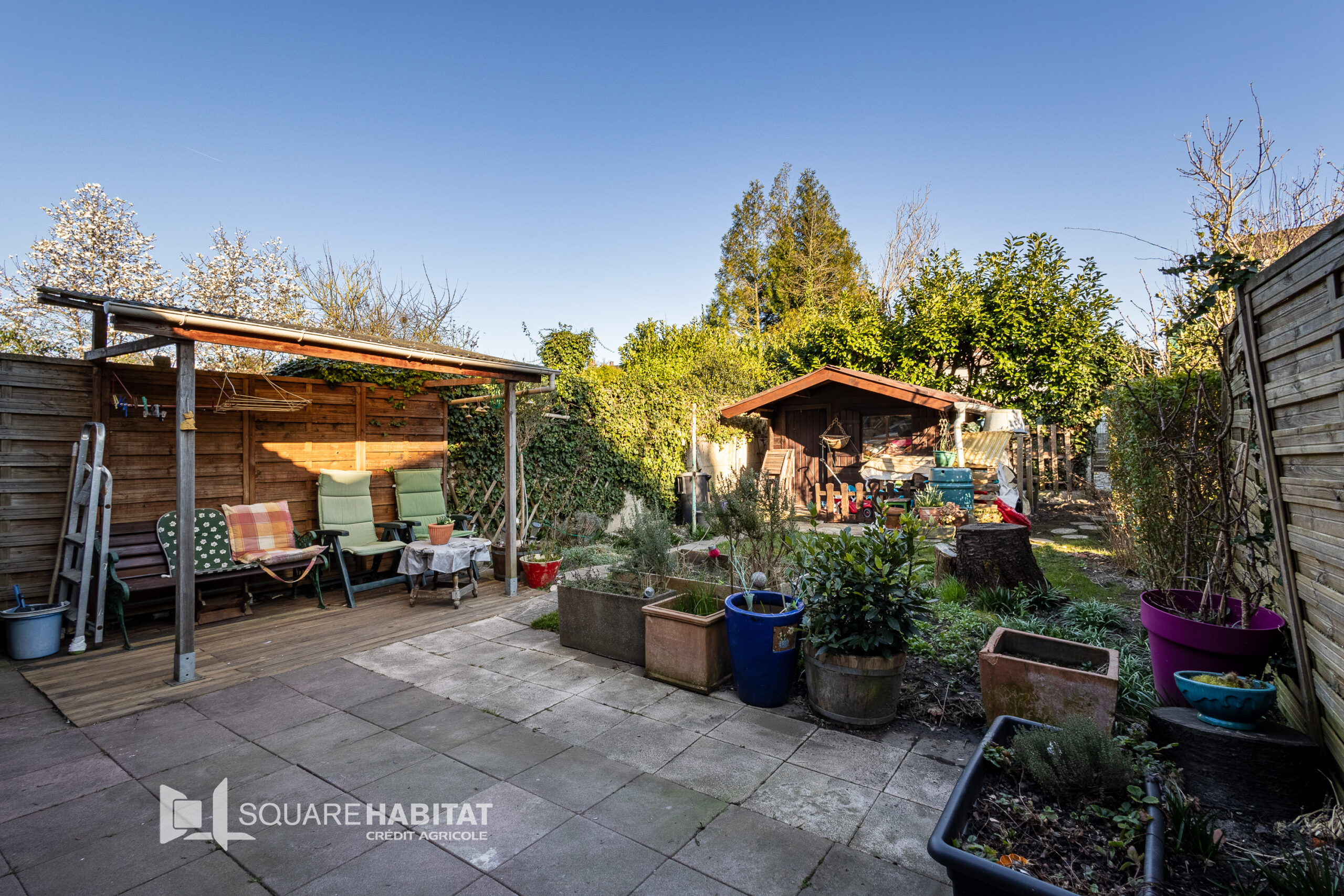 RONCHIN – MAISON – QUARTIER DES FLEURS – 4 CHAMBRES – CHARME DE L’ANCIEN – JARDIN