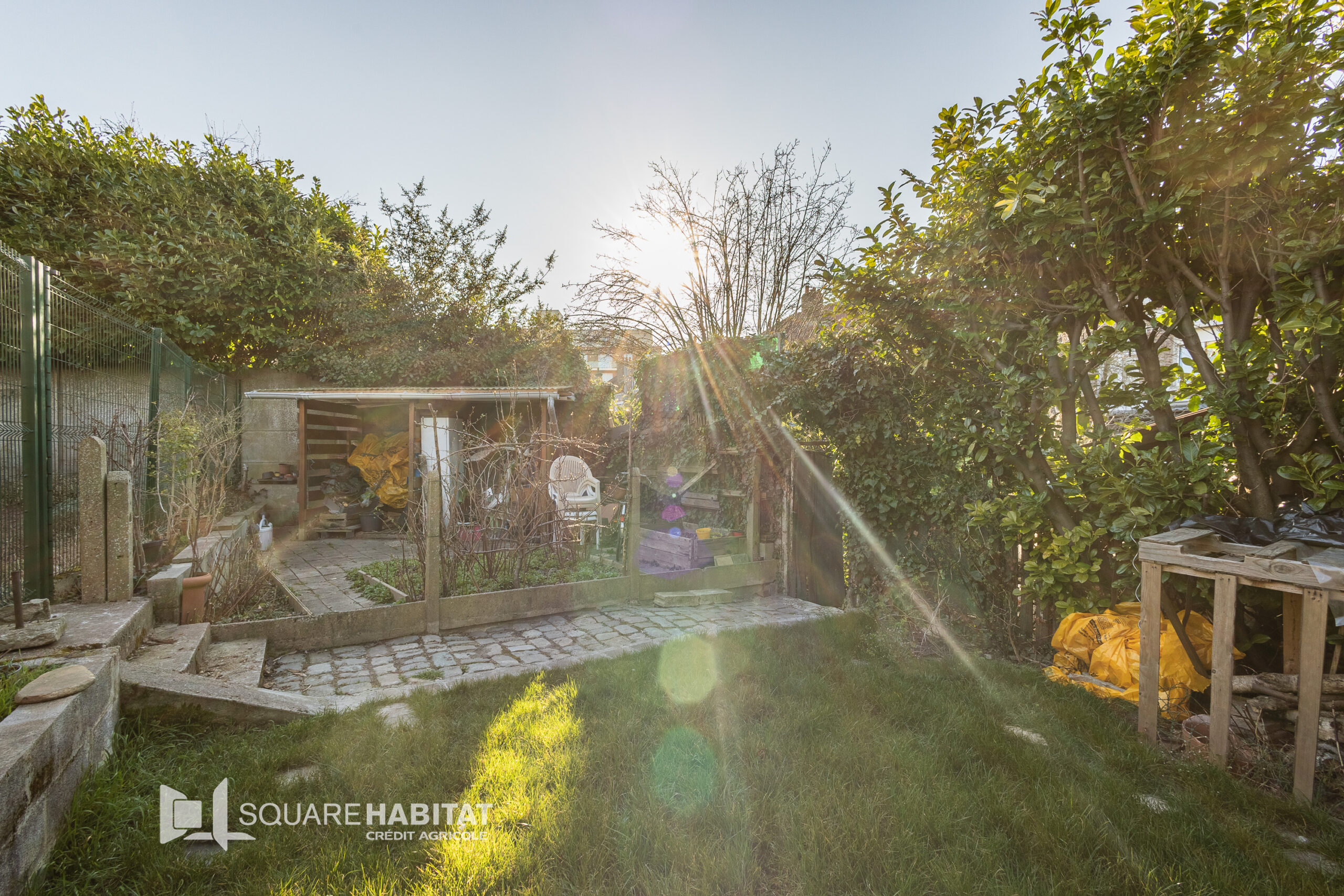 RONCHIN – MAISON – QUARTIER DES FLEURS – 4 CHAMBRES – CHARME DE L’ANCIEN – JARDIN