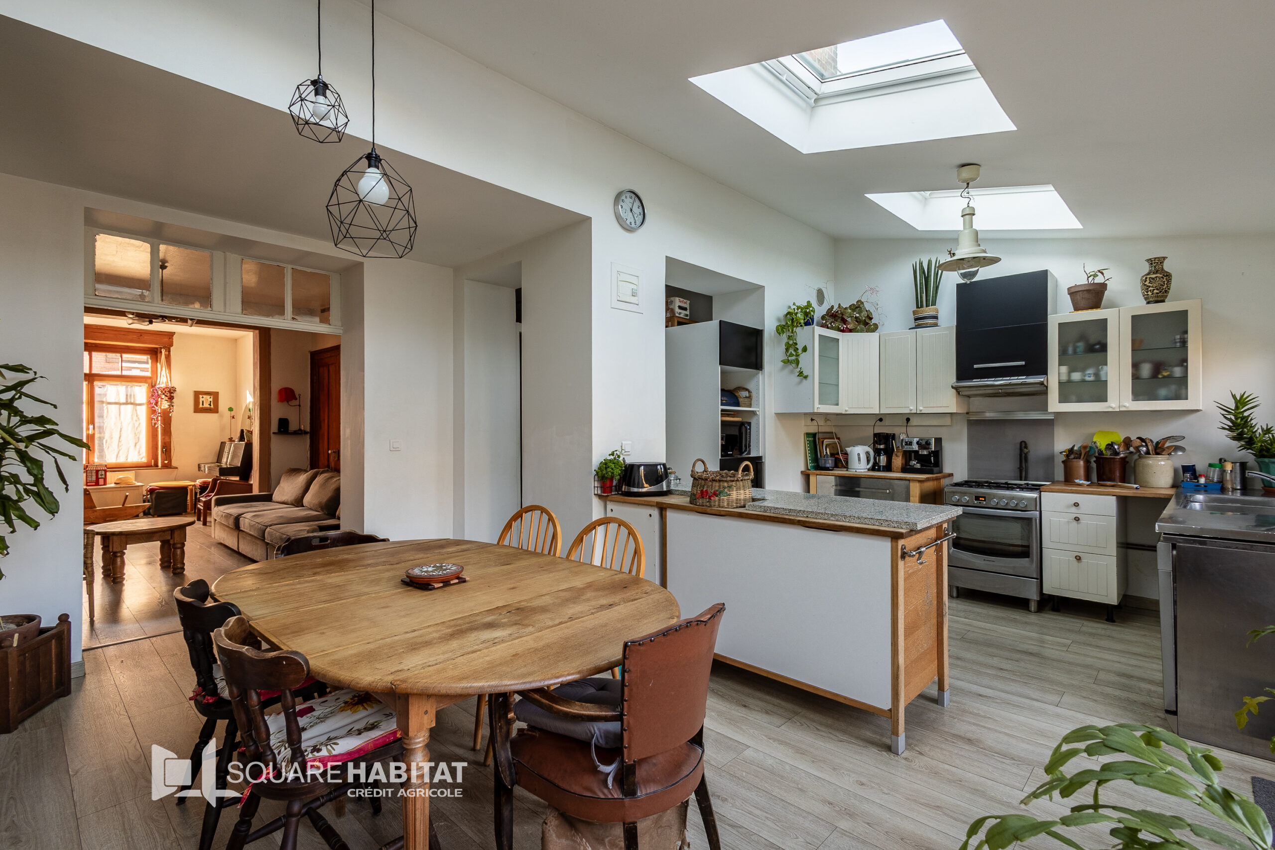 RONCHIN – MAISON – QUARTIER DES FLEURS – 4 CHAMBRES – CHARME DE L’ANCIEN – JARDIN  Sous compromis 