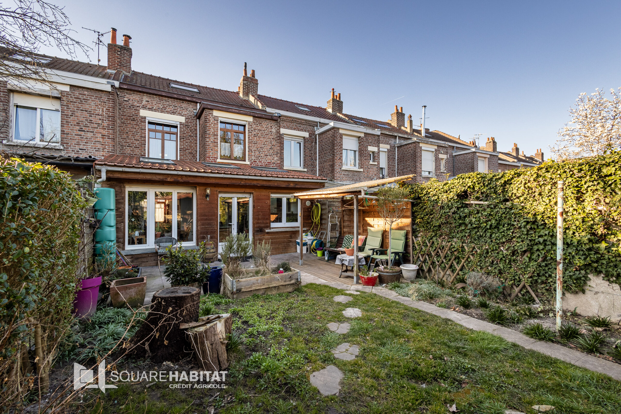 RONCHIN – MAISON – QUARTIER DES FLEURS – 4 CHAMBRES – CHARME DE L’ANCIEN – JARDIN