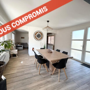 Maison semi individuelle 3 chambres jardin garage  Sous compromis 