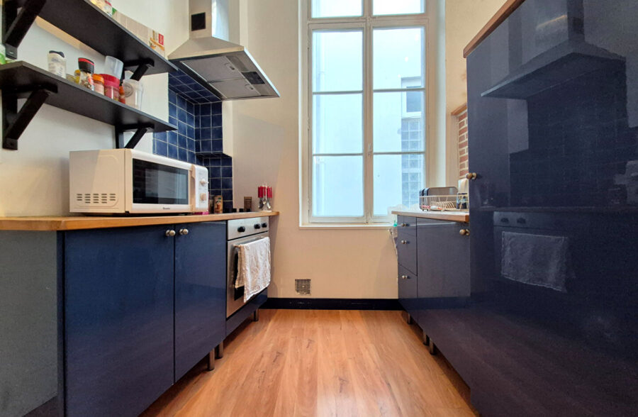 LILLE HYPERCENTRE : SUPERBE T2 LUMINEUX EN DUPLEX AVEC CACHET 40,66M² (47,17M² AU SOL)