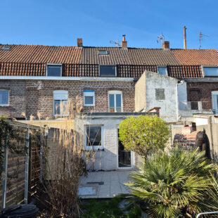 Maison 1930 – Comines limite Wervicq – 3 chambres et 1 bureau – 92m²