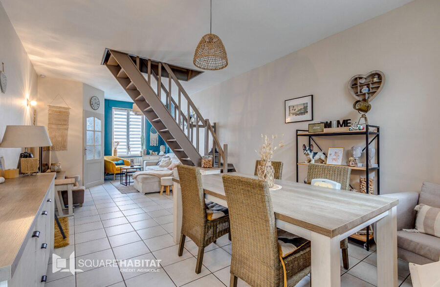 Maison 3 chambres + jardin