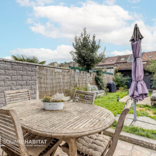 Maison 3 chambres + jardin