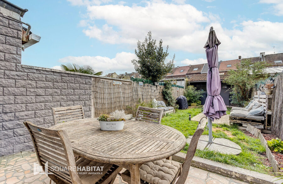 Maison 3 chambres + jardin