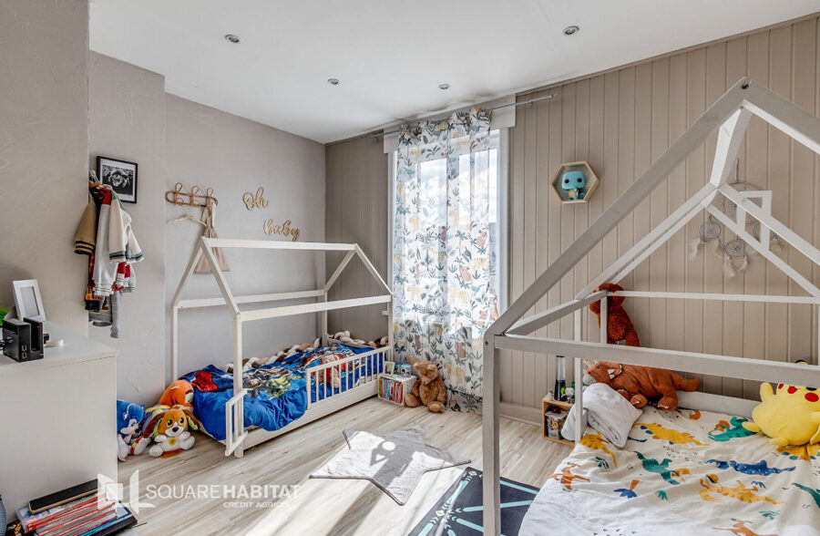 Maison 3 chambres + jardin