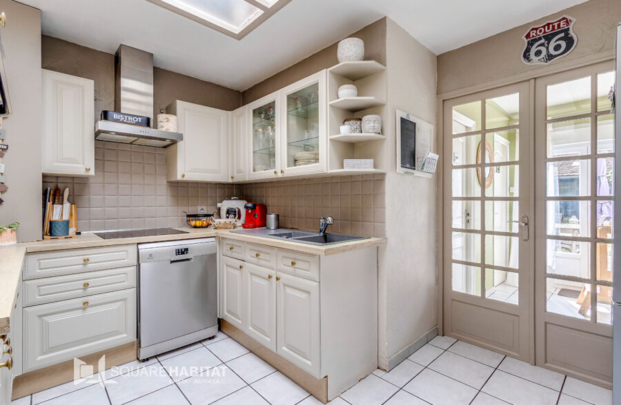 Maison 3 chambres + jardin