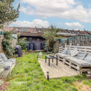 Maison 3 chambres + jardin