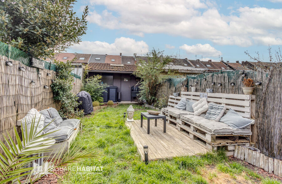 Maison 3 chambres + jardin