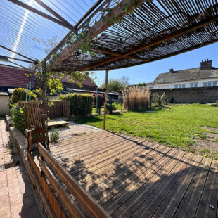 Maison individuelle ,3 chambres, jardin et Garage