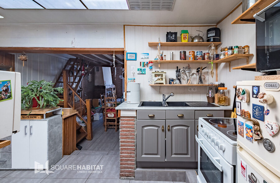 Maison 2 chambres + jardin