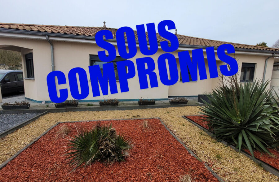 Plain-Pied individuel de 115 m²  Sous compromis 
