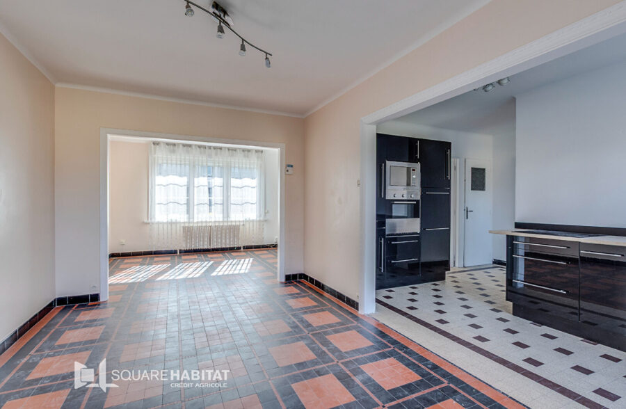 Maison Tourcoing 4 chambres, jardin, sous-sol complet et garage