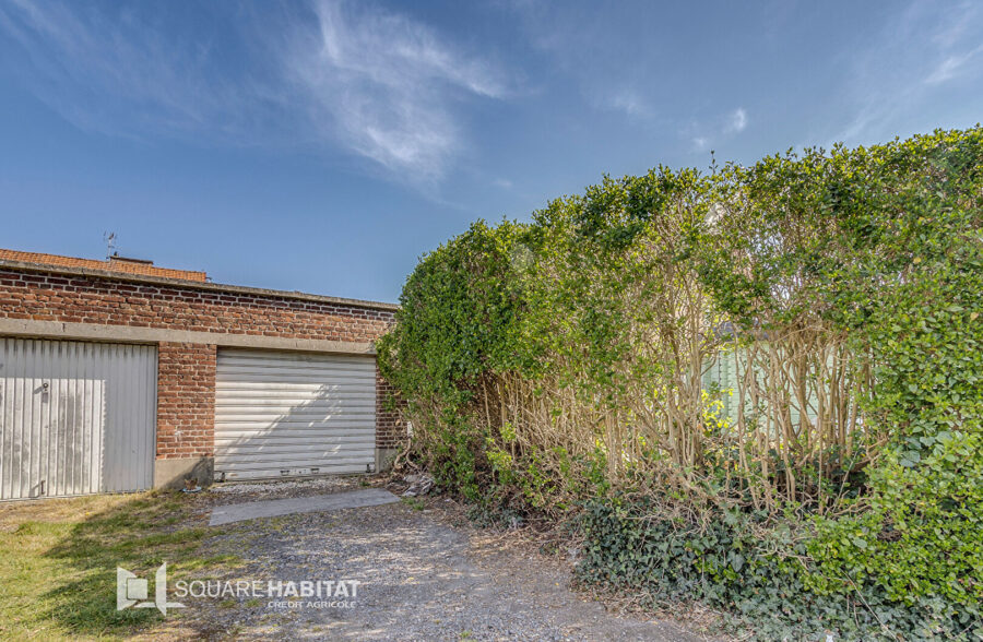 Maison Tourcoing 4 chambres, jardin, sous-sol complet et garage