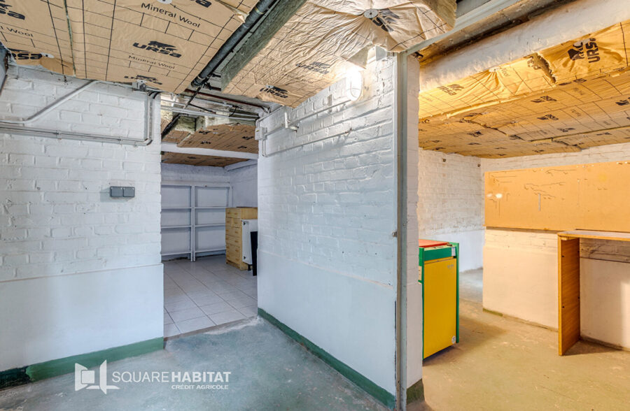 Maison Tourcoing 4 chambres, jardin, sous-sol complet et garage