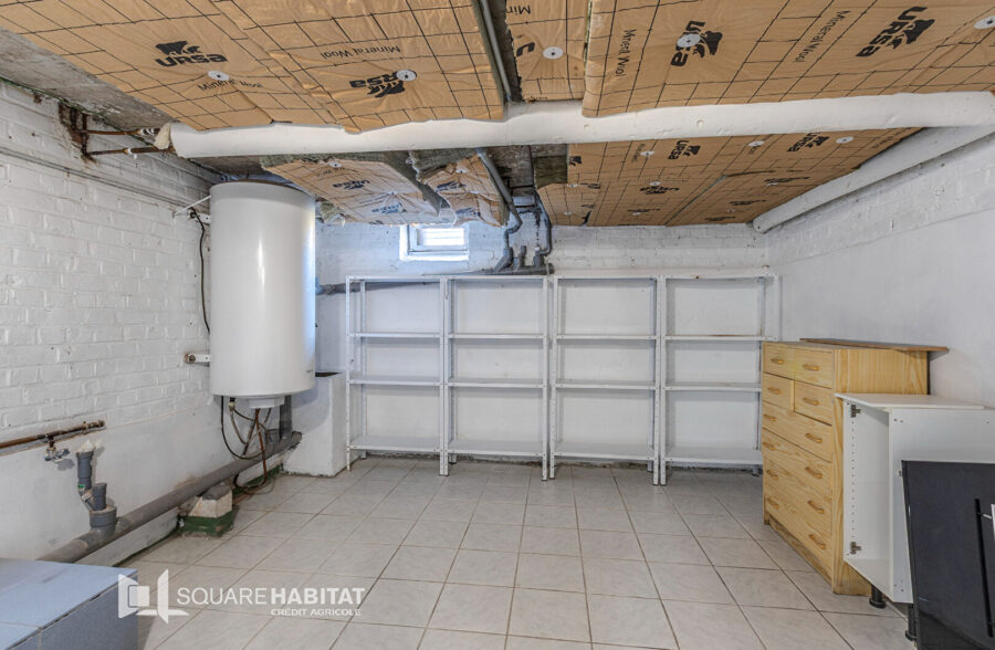 Maison Tourcoing 4 chambres, jardin, sous-sol complet et garage