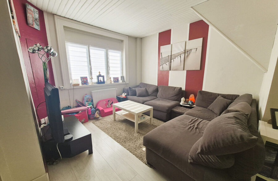Maison Roncq Blanc Four 105 m2 4 chambres et jardin