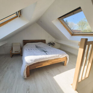 Maison Roncq Blanc Four 105 m2 4 chambres et jardin