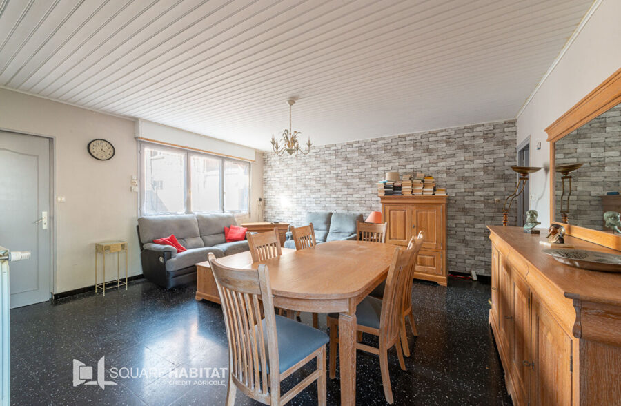 PLAIN PIED 3 CHAMBRES ET GARAGE