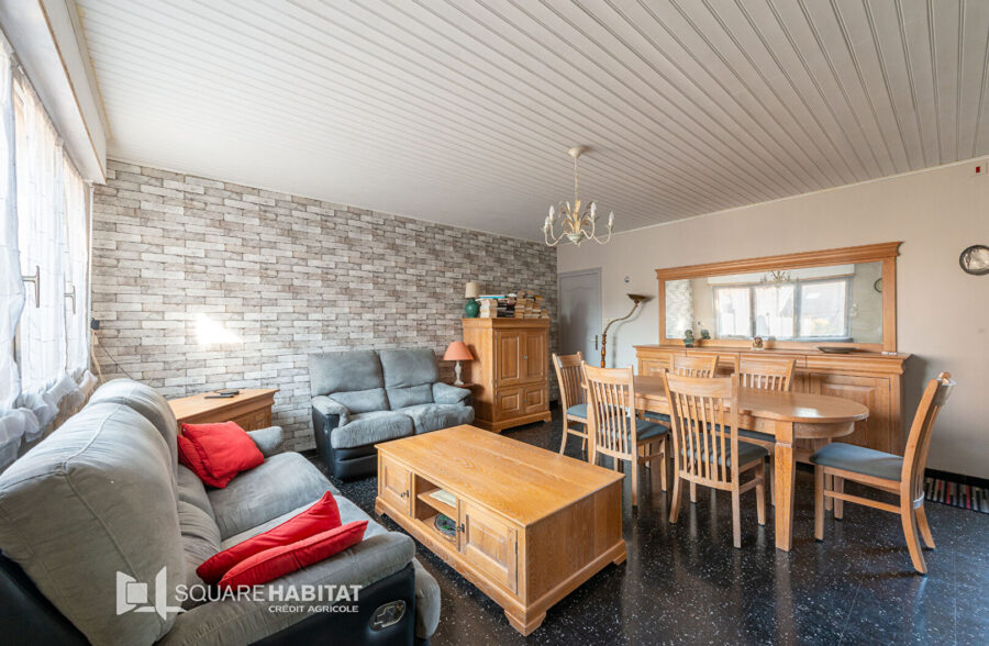 PLAIN PIED 3 CHAMBRES ET GARAGE