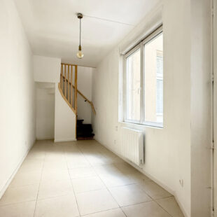 EXCLUSIVITE : APPARTEMENT EN DUPLEX AVEC CAVE  PROCHE METRO