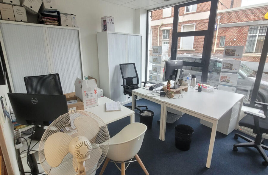 Local commercial 93m² Marquette-lez-Lille