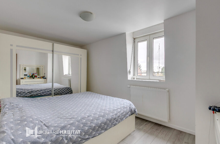 Maison 4 chambres + jardin – beaux volumes
