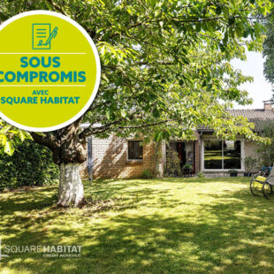 Plain pied 3chs + bureau + jardin + garage  Sous compromis 