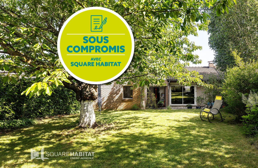 Plain pied 3chs + bureau + jardin + garage  Sous compromis  Plain pied 3chs + bureau + jardin + garage  Sous compromis