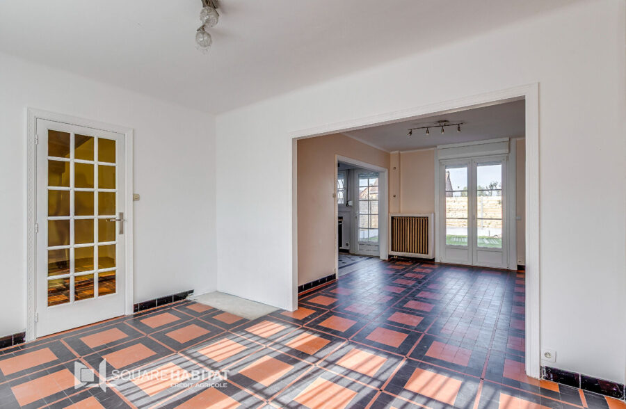 Maison Tourcoing 4 chambres, jardin, sous-sol complet et garage