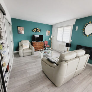 Appartement Bethune 63 m² jardin public