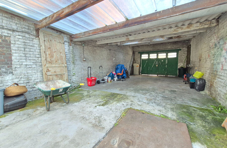 Maison, jardin et atelier/garage de 52m²!