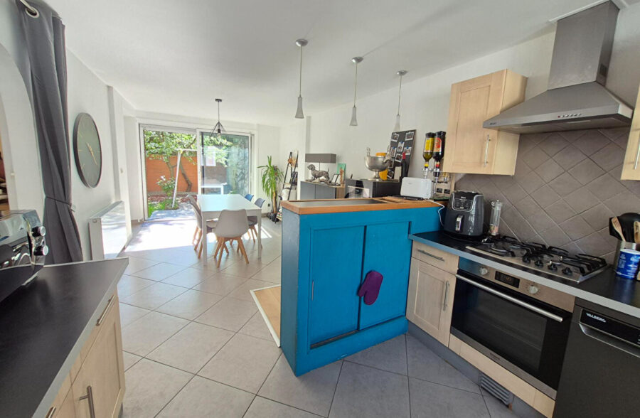 Lomme Métro Mitterie – Maison de 90m2 – 3 chambres – Garage – Jardin