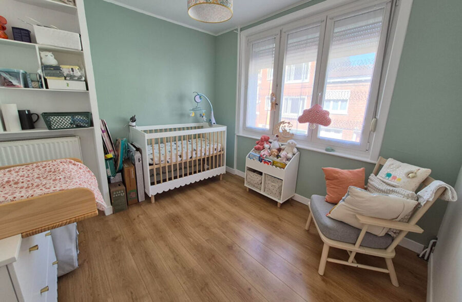 Lomme Métro Mitterie – Maison de 90m2 – 3 chambres – Garage – Jardin