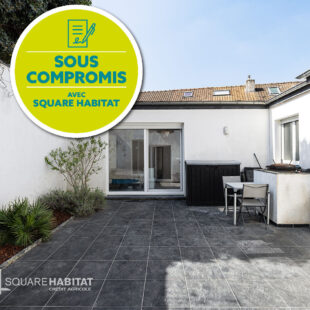 Croix, maison plain-pied 112 m², 3 chambres + terrasse  Sous compromis 