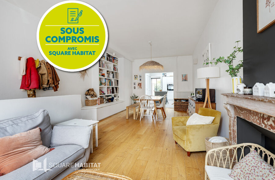 Croix, Maison 125 m², 3 chambres, bureau, 2 SDB et jardin  Sous compromis 