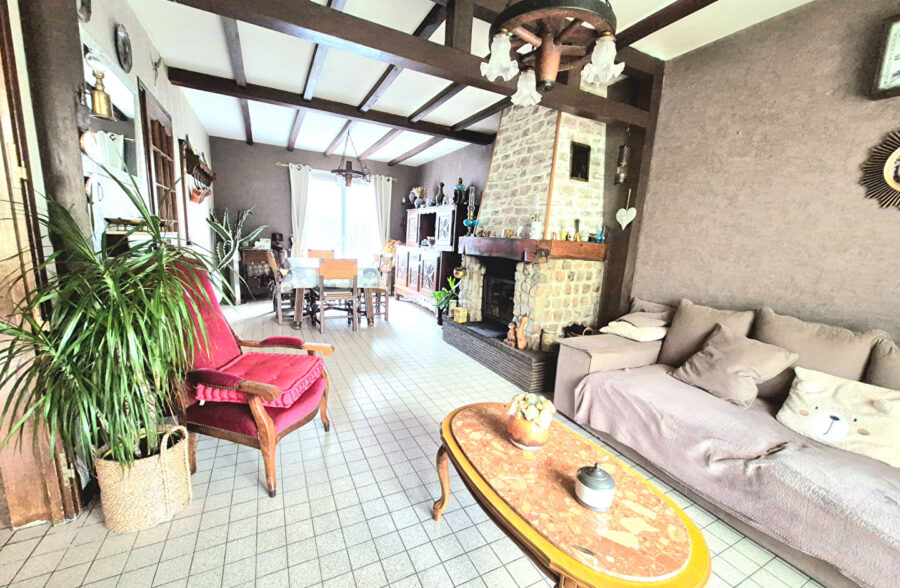 Individuelle à Marquillies – 4 chambres, bureau et garage