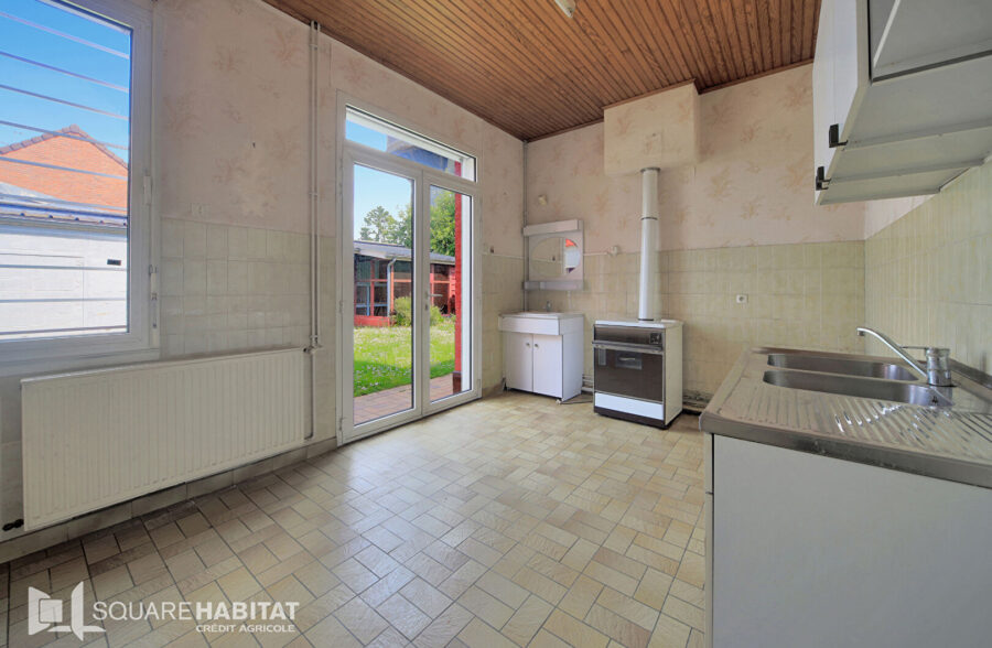 Meurchin   160 m² hab.  4 /5 chambres , jardin, garage
