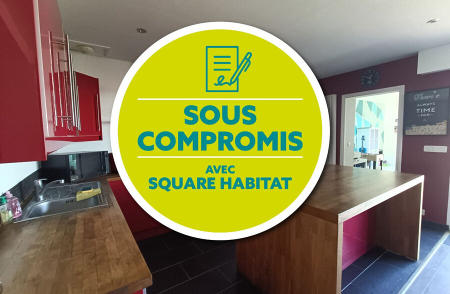 MAISON 4 CHAMBRES + JARDIN + GARAGE  Sous compromis 