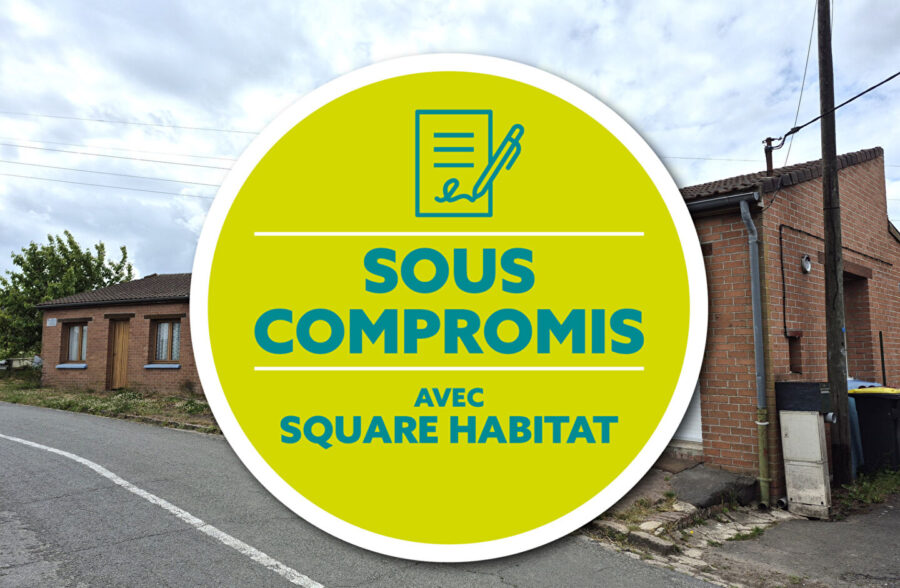 PLAIN-PIED + HANGAR  Sous compromis 