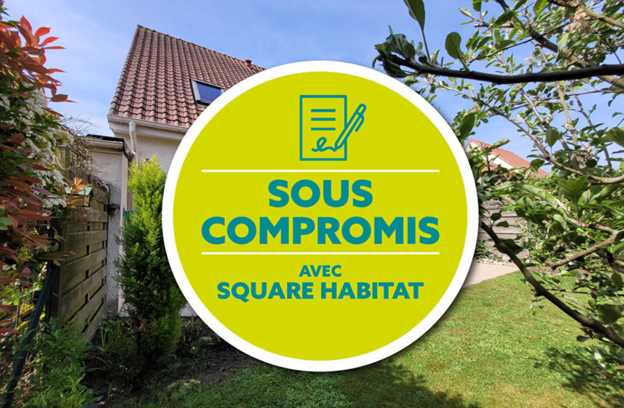 MAISON 3 CHAMBRES + JARDIN + GARAGE  Sous compromis 