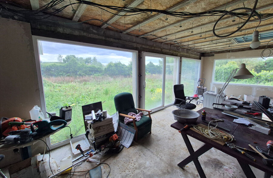 Projet neuf à finir de 260 m2
