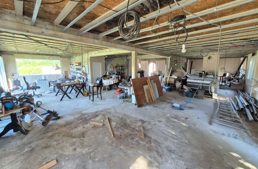 Projet neuf à finir de 260 m2