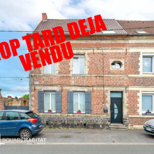 MAISON SEMI INDIVIDUELLE DE 147 M² ( 4 chambres)  Sous compromis 